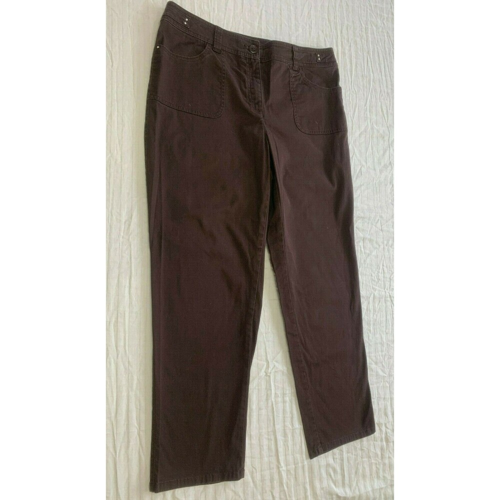 CHICOS WOMENS CAPRIS PANTS SIZE 1